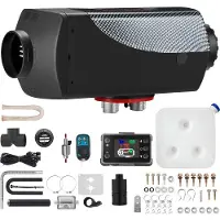 Vevor Réchauffeur d'air diesel 12-24V 5-8KW Réchauffeur de voiture d'air (Avec écran LCD ) Préchauffage du moteur de la voiture garée dans un environnement froid en hiver