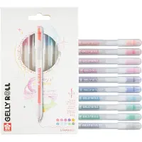 Sakura Gelly Roll Stardust Glitzer-Gelstifte mit Druckmechanik, 10er-Pack (10x)