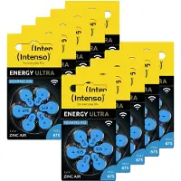 Intenso Pack de 60 piles auditives Zinc-Air A675 (60 pcs, 675, PR44, 540 mAh)