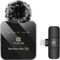 Puluz Pu647b Lightning Wireless Microphone Clair