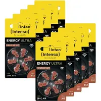 Intenso 7504436MP Knopfzellen PR41 / 312 Zink-Luft 1,45 V, 60 St.