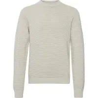 !Solid Pull-over 'SD Valencia' noir / blanc naturel