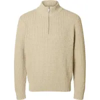 Selected Pull-over 'SLHTOM' beige