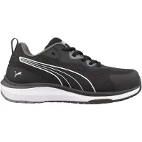 Puma Chaussures de sécurité Motion Celerity Knit low S1PS blk/white pour femmes , conformes à la norme EN ISO 20345:2022 S1PS ESD HRO SR taille 36