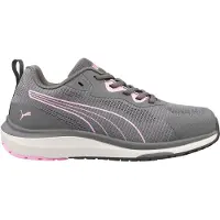 Puma Chaussures de sécurité Motion Celerity Knit low S3S rose pour femmes , conformes à la norme EN ISO 20345:2022 S3S ESD HRO SR taille 41