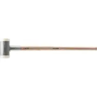 HALDER 3366.081 80 Mm Nylon Mace Marron