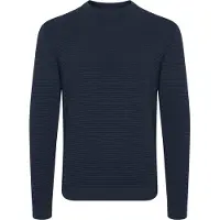 !Solid Pull-over 'SDValencia' bleu foncé