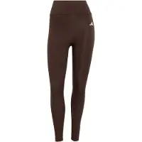 Adidas Pantalon de sport 'Optime Power Essentials' brun foncé / blanc