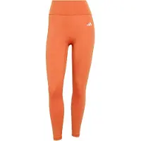 Adidas Pantalon de sport 'Optimé Essentials No Front Rise Seam 7/8' orange / blanc
