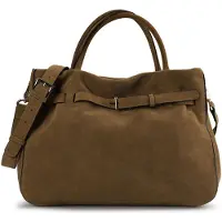 Abro Sac bandoulière 'Jill' marron