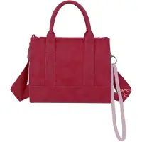 Fritzi aus Preußen sac à épaule bandoulière sac à main Fritzi SquareN Vintage Crossbody Bag Dark Red bordeaux