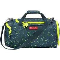 Step by step Sac de sport 'Hama' bleu-gris / jaune fluo / graphite