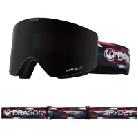 Dragon alliance R1 Otg Spyder Ski Goggles Noir Lumalens Midnight/CAT3+Lumalens Amber/CAT2