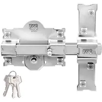 Fac F01054 101-r/105 Door Bolt Argenté