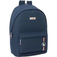 Safta Sac à dos pour ordinateur portable et tablette avec port USB El Ganso Eclipse Bleu marine