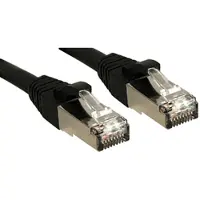 Lindy 45607 S/FTP Cat6 Kabel schwarz 10m LSOH, inkl. Testprotokoll