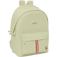Safta Sac à dos pour ordinateur portable et tablette avec port USB El Ganso Basics Beige