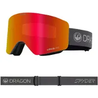 Dragon alliance R1 Otg Spyder Ski Goggles Gris Lumalens Red Ion/CAT3+Lumalens Light Rose/CAT1 Homme,Femme