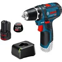 Bosch Perceuse-visseuse sans fil GSR 12V-15 / 1x 2,0 Ah batterie + chargeur
