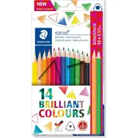 Staedtler Crayon de couleur ergosoft neon 14ST (14x)