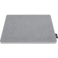 Sigel Tapis de souris Eyestyle, L 250 x P 200 x H 7 mm, surface textile en PET recyclé, gris clair/noir