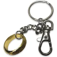 Noble Collection Lord of the Rings : Le porte-clés One Ring, Or