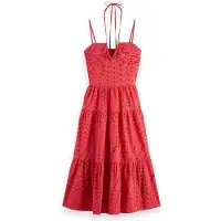 Scotch & Soda Ufu00617t Sleeveless Dress Rose 34 Femme