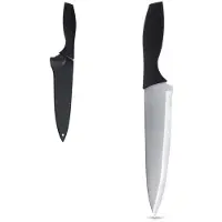 Excellent houseware Couteau à viande - avec support et aiguisoir