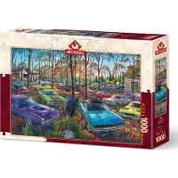 Art puzzle Puzzle Cimetière de Voiture - 1000 pièces