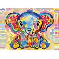 Yazz Puzzle Baby Elephant - 1000 pièces