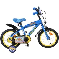 Volare Rubble & Crew Vélo Enfant - Garçon - 14 pouces - Bleu - Deux freins à main