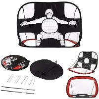 Softee Filet football de gardien de but - noir