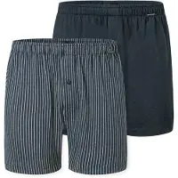 Schiesser Boxers ' Basic ' anthracite / noir