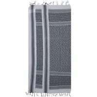 Brandit Écharpe de - pour Unisexe - blanc/noir - Taille Standard