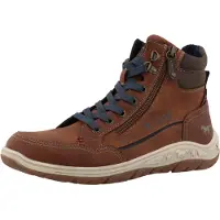 Mustang Bottines à lacets 'Benedetto' marron / brun foncé