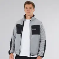 Bench Polaire Homme Anders Col Cheminée Circulaire Gris