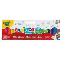 Carioca Filzstift Jumbo 40er-Set