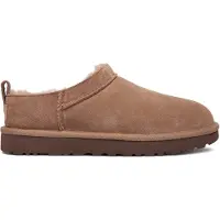 Ugg - Chaussons d'extérieur rembourrés - W Classic Micro Rocky Oak pour Femme en Cuir - Taille 36 - Marron