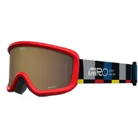 Giro Chico 2.0 Blocks Ar40 Junior Ski Goggles Rouge Amber Rose/CAT2 Enfants