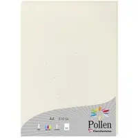 Pollen Clairefontaine Pollen Natura Collection - A4 (210 x 297 mm) - 210 g/m² - 25 feuille(s) papier épais