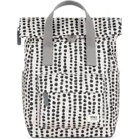 Roka London Canfield B Recycled Canvas Backpack Blanc S