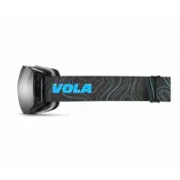 Vola Zippy Topo Ski Goggles Noir Silver Miror/CAT3 Enfants