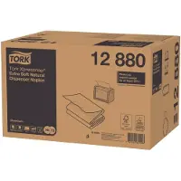 Tork Serviet Xpressnap natural 21,6x16,5cm 2 fold N4 8000stk/pak - (8000 stk.)