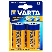 Varta pile alcaline R20 (Type D) Longlife 2 pcs