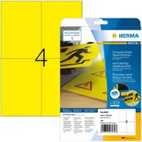 Herma 8032 Yellow Self-adhesive Ribbon Printing Labels Multicolore