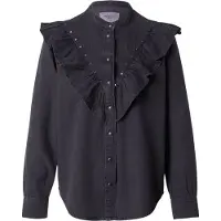Pepe Jeans Katia Studs Long Sleeve Shirt Noir M Femme