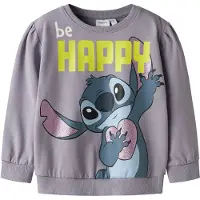 Name it Sweat-shirt bleu marine / bleu clair / jaune pastel / lilas