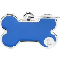My Family Petite Médaille Pour Animaux En Os Faite à La Main