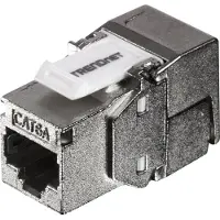 Trendnet Keystone Jack Cat6a Rj45 Head 6 Units Argenté