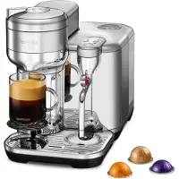 Sage Machine à café à capsules Nespresso Sage Vertuo Creatista Brushed Stainless Steel